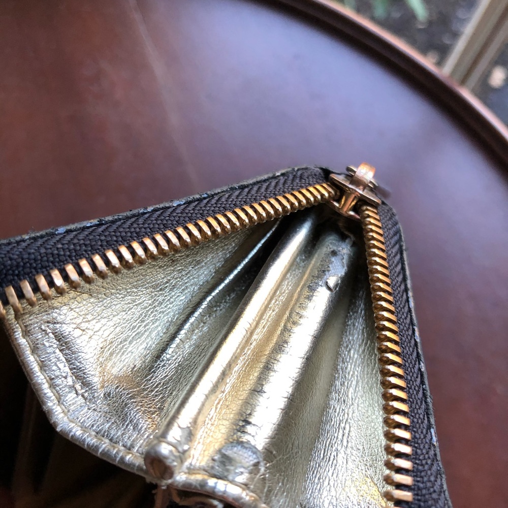 Michael Kors Black Python Zip Wallet - image 6